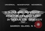 Standbild aviator Stanislaus Hausner New York United States USA, 1932, aus Sekunde 8 historischem Filmmaterial Videoclip 65675070134
