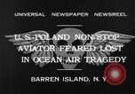 Standbild aviator Stanislaus Hausner New York United States USA, 1932, aus Sekunde 10 historischem Filmmaterial Videoclip 65675070134