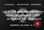 Standbild aviator Stanislaus Hausner New York United States USA, 1932, aus Sekunde 12 historischem Filmmaterial Videoclip 65675070134