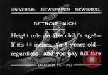 Standbild Höhe Regel Detroit Michigan USA, 1932, aus Sekunde 3 historischem Filmmaterial Videoclip 65675070135