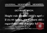 Standbild Höhe Regel Detroit Michigan USA, 1932, aus Sekunde 5 historischem Filmmaterial Videoclip 65675070135