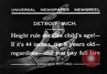 Standbild Höhe Regel Detroit Michigan USA, 1932, aus Sekunde 6 historischem Filmmaterial Videoclip 65675070135