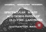 Standbild antiken Turm Easthampton Massachusetts USA, 1932, aus Sekunde 1 historischem Filmmaterial Videoclip 65675070136