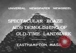Standbild antiken Turm Easthampton Massachusetts USA, 1932, aus Sekunde 4 historischem Filmmaterial Videoclip 65675070136