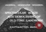 Standbild antiken Turm Easthampton Massachusetts USA, 1932, aus Sekunde 5 historischem Filmmaterial Videoclip 65675070136