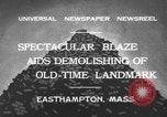 Standbild antiken Turm Easthampton Massachusetts USA, 1932, aus Sekunde 7 historischem Filmmaterial Videoclip 65675070136