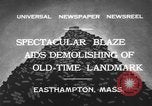 Standbild antiken Turm Easthampton Massachusetts USA, 1932, aus Sekunde 9 historischem Filmmaterial Videoclip 65675070136
