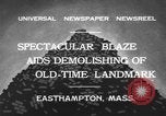 Standbild antiken Turm Easthampton Massachusetts USA, 1932, aus Sekunde 11 historischem Filmmaterial Videoclip 65675070136