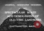 Standbild antiken Turm Easthampton Massachusetts USA, 1932, aus Sekunde 12 historischem Filmmaterial Videoclip 65675070136