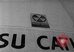 Image of bare shelves at supermarket United States USA, 1962, second 6 stock footage video 65675070172