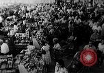 Image of bare shelves at supermarket United States USA, 1962, second 14 stock footage video 65675070172