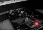 Image of bare shelves at supermarket United States USA, 1962, second 21 stock footage video 65675070172