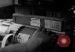Image of bare shelves at supermarket United States USA, 1962, second 24 stock footage video 65675070172