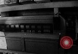 Image of bare shelves at supermarket United States USA, 1962, second 29 stock footage video 65675070172
