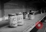 Image of bare shelves at supermarket United States USA, 1962, second 35 stock footage video 65675070172