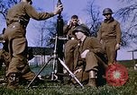 Image États-Unis Équipe de mortier Allemagne, 1945, de la seconde 57 séquences d'archives historiques vidéo 65675070185