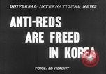 Image of Liberated Chinese and Korean prisoners Seoul Korea, 1954, second 5 stock footage video 65675070187