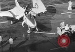 Image of F4D Skyray aircraft Atlantic Ocean, 1954, second 6 stock footage video 65675070188