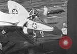 Image of F4D Skyray aircraft Atlantic Ocean, 1954, second 8 stock footage video 65675070188