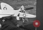 Image of F4D Skyray aircraft Atlantic Ocean, 1954, second 9 stock footage video 65675070188