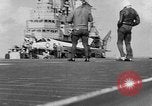 Image of F4D Skyray aircraft Atlantic Ocean, 1954, second 13 stock footage video 65675070188