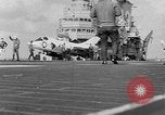 Image of F4D Skyray aircraft Atlantic Ocean, 1954, second 15 stock footage video 65675070188