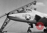 Image of F4D Skyray aircraft Atlantic Ocean, 1954, second 16 stock footage video 65675070188