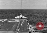 Image of F4D Skyray aircraft Atlantic Ocean, 1954, second 18 stock footage video 65675070188
