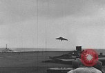 Image of F4D Skyray aircraft Atlantic Ocean, 1954, second 27 stock footage video 65675070188