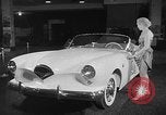 Image of modern kitchen New York City USA, 1954, second 6 stock footage video 65675070193