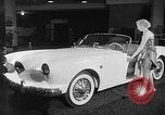 Image of modern kitchen New York City USA, 1954, second 10 stock footage video 65675070193