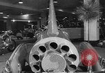 Image of modern kitchen New York City USA, 1954, second 31 stock footage video 65675070193