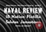 Image les transporteurs internationaux Jamestown Virginia USA, 1957, de la seconde 17 séquences d'archives historiques vidéo 65675070194