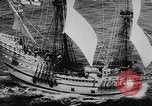 Image navire Mayflower II Plymouth Massachusetts USA, 1957, de la seconde 19 séquences d'archives historiques vidéo 65675070195