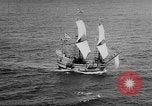 Image navire Mayflower II Plymouth Massachusetts USA, 1957, de la seconde 26 séquences d'archives historiques vidéo 65675070195