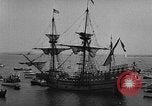 Image navire Mayflower II Plymouth Massachusetts USA, 1957, de la seconde 53 séquences d'archives historiques vidéo 65675070195