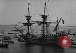 Image navire Mayflower II Plymouth Massachusetts USA, 1957, de la seconde 57 séquences d'archives historiques vidéo 65675070195