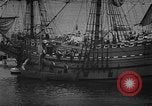 Image navire Mayflower II Plymouth Massachusetts USA, 1957, de la seconde 59 séquences d'archives historiques vidéo 65675070195