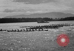 Image Native American Indian course de canoë Bellingham Washington USA, 1957, de la seconde 22 séquences d'archives historiques vidéo 65675070200