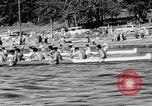 Image Native American Indian course de canoë Bellingham Washington USA, 1957, de la seconde 39 séquences d'archives historiques vidéo 65675070200
