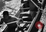 Image Native American Indian course de canoë Bellingham Washington USA, 1957, de la seconde 43 séquences d'archives historiques vidéo 65675070200