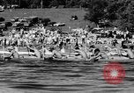 Image Native American Indian course de canoë Bellingham Washington USA, 1957, de la seconde 47 séquences d'archives historiques vidéo 65675070200