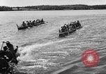 Image Native American Indian course de canoë Bellingham Washington USA, 1957, de la seconde 53 séquences d'archives historiques vidéo 65675070200