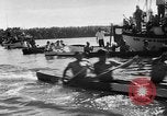 Image Native American Indian course de canoë Bellingham Washington USA, 1957, de la seconde 58 séquences d'archives historiques vidéo 65675070200
