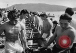 Image Native American Indian course de canoë Bellingham Washington USA, 1957, de la seconde 61 séquences d'archives historiques vidéo 65675070200