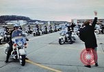 Immagine di Polizia moto Escort Washington DC USA, 1973, secondo 59 filmato di repertorio 65675070205