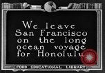 Image of Japanese people Honolulu Hawaii USA, 1924, second 28 stock footage video 65675070221