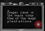 Image of sugarcane farm Hawaii USA, 1924, second 6 stock footage video 65675070223