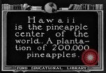 Standbild Ananas Farm Hawaii USA, 1924, aus Sekunde 4 historischem Filmmaterial Videoclip 65675070224