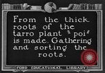 Image of poi Hawaii USA, 1924, second 4 stock footage video 65675070226
